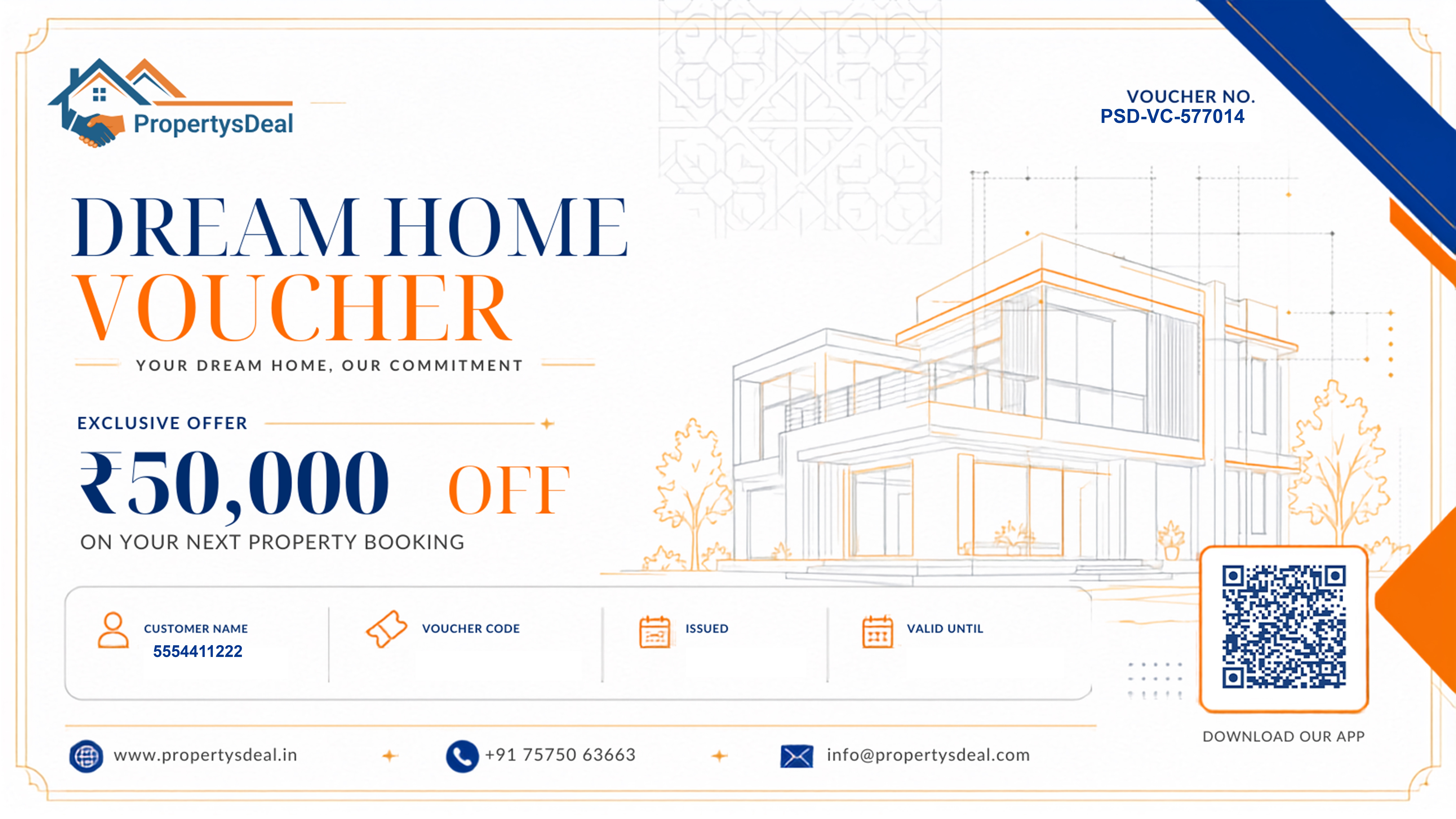 Dream Home Voucher — save up to ₹50,000